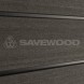 Заборная доска ДПК Savewood Agger Темно-коричневый